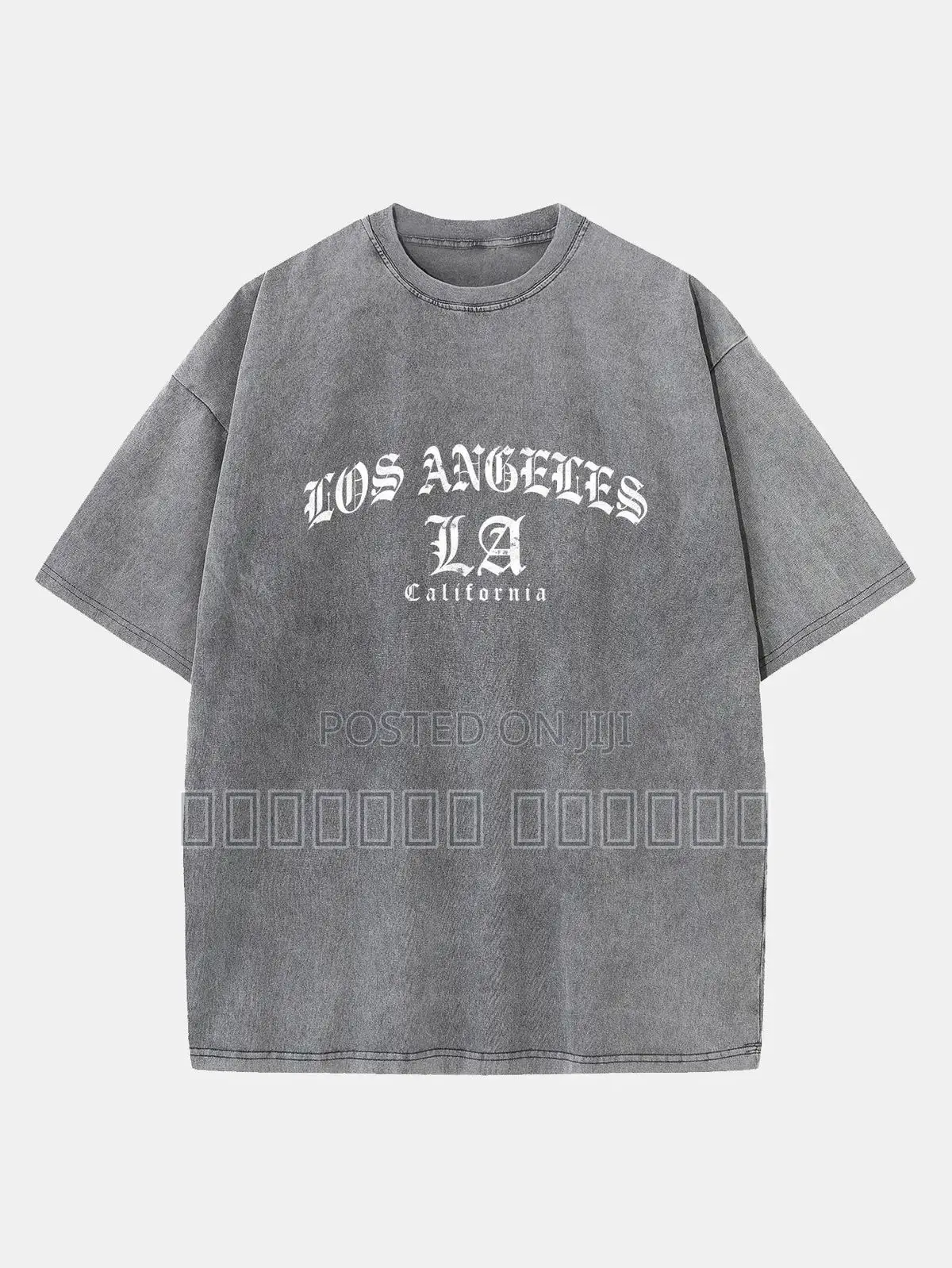 Custom Gray Tee – Soft Fabric • Long-Lasting Print