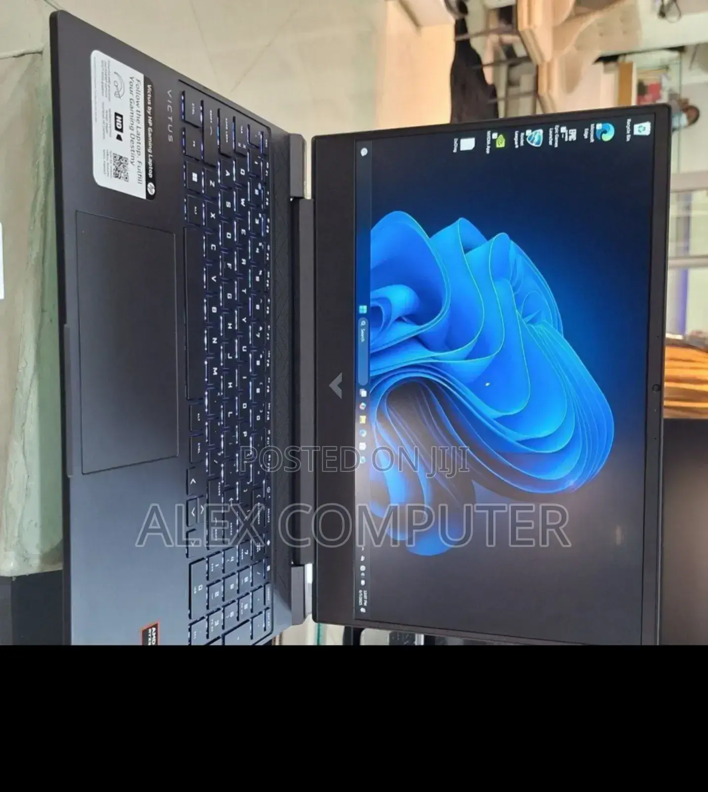 New Laptop HP Victus 15 16GB AMD Ryzen 5 SSD 512GB