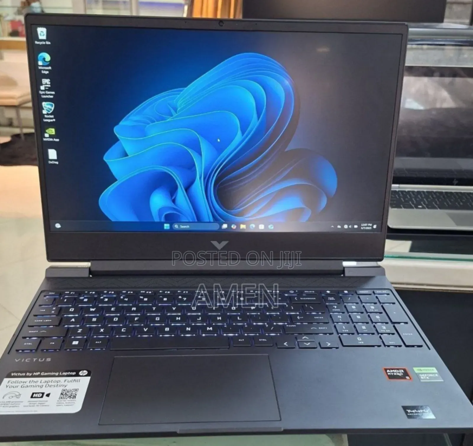 New Laptop HP Victus 15 16GB AMD Ryzen 5 SSD 512GB