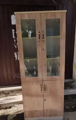 Photo - Half Glass Office Shelf