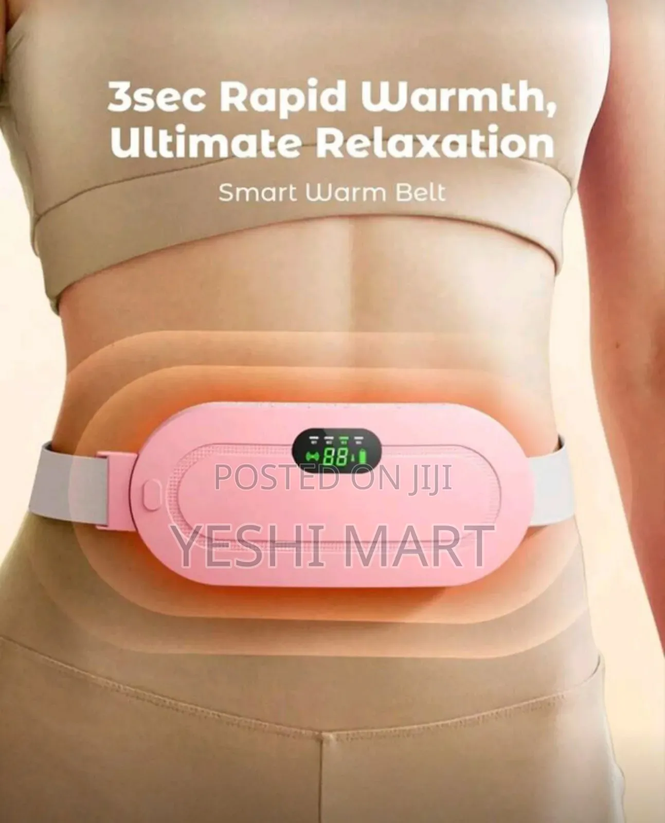 Portable Cordless Heating Pad With Led Power Display,Electric Waist