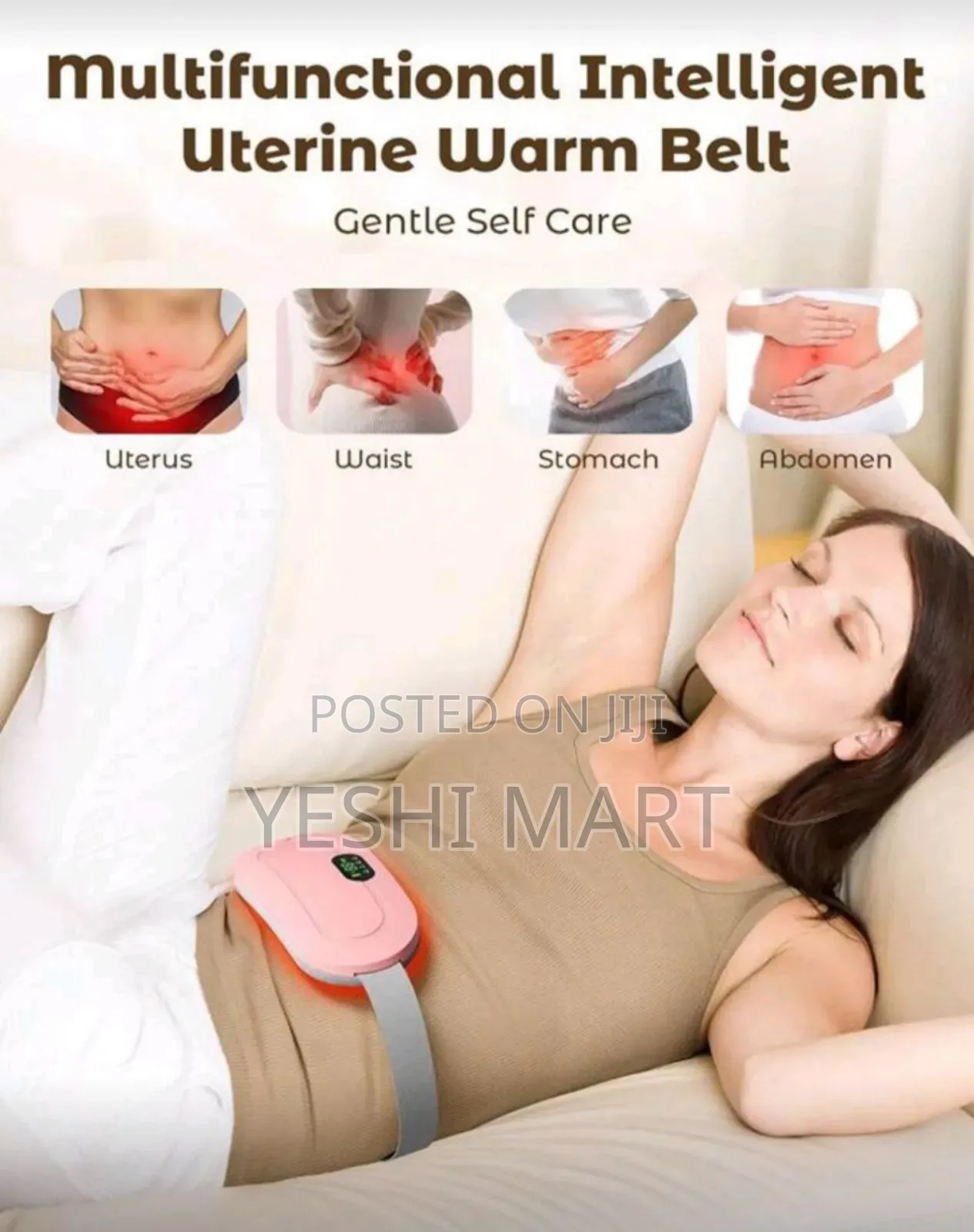 Portable Cordless Heating Pad With Led Power Display,Electric Waist
