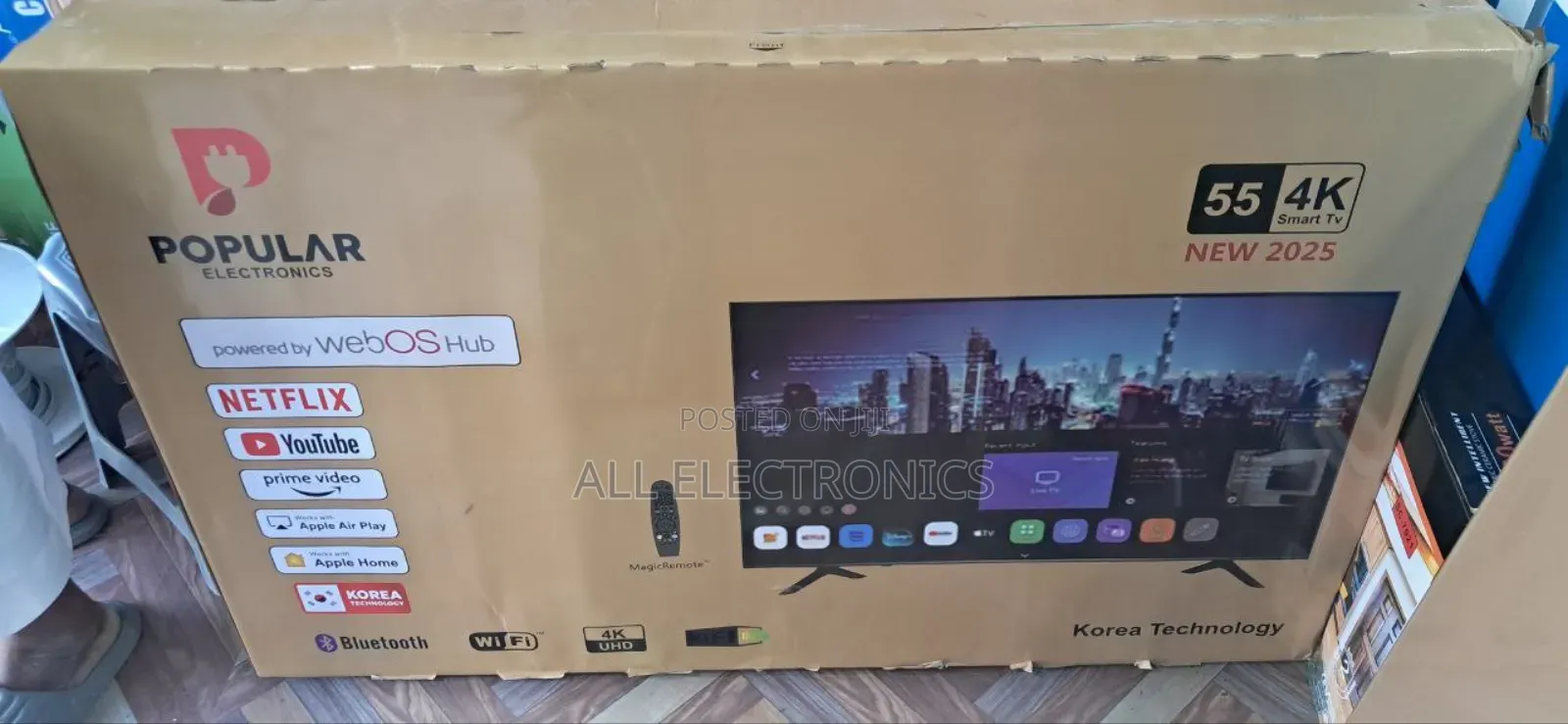 Popular 55"Smart Weeboss Tv