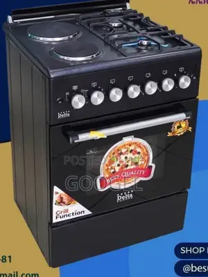 2 Gas 2 Electric Oven