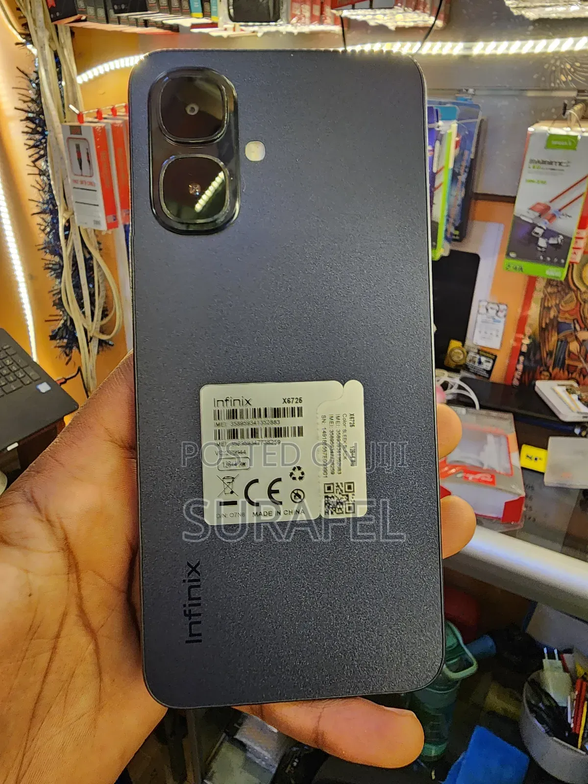 New Infinix Smart 10 128 GB Black