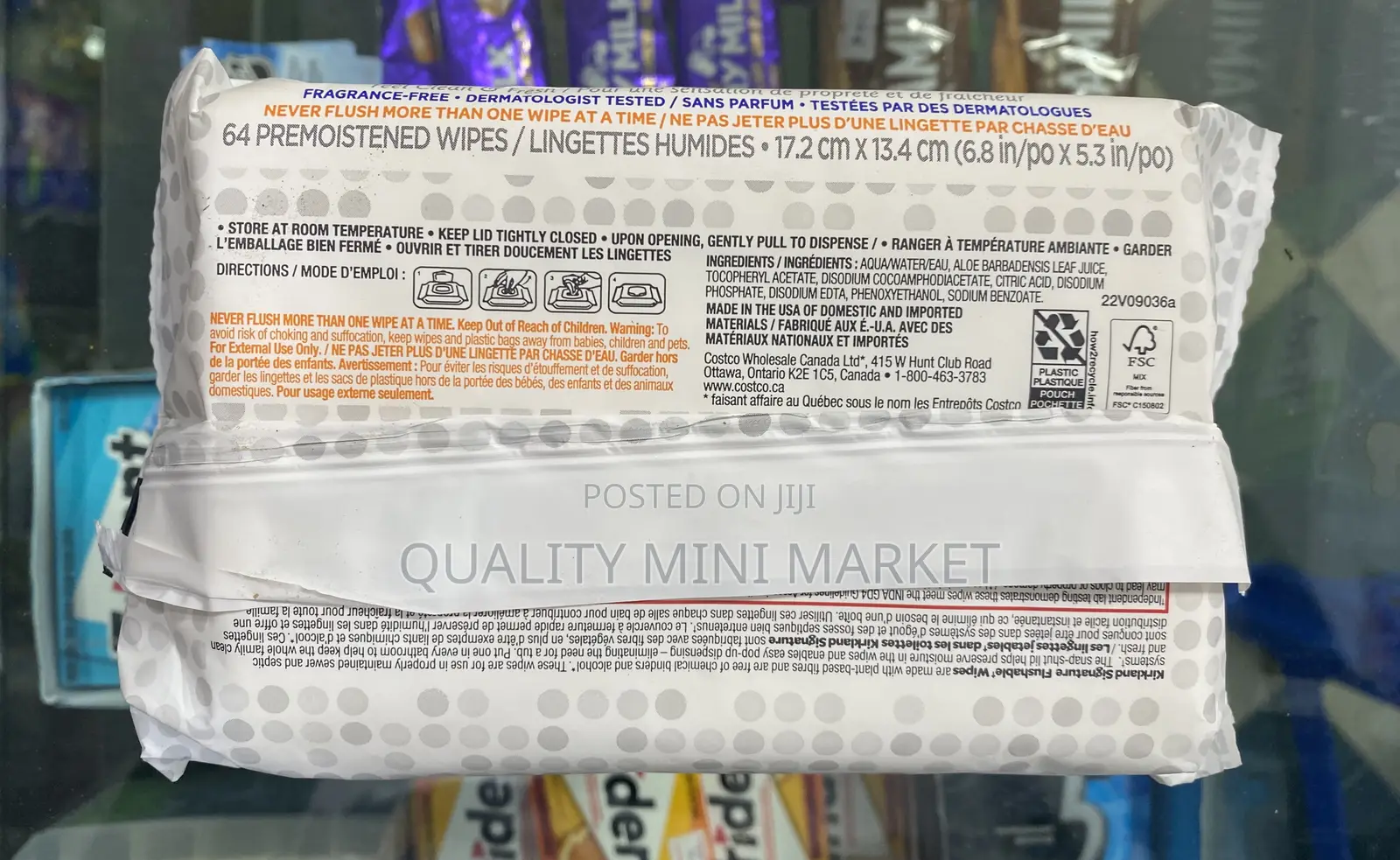 Flushable Wipes Kirkland Signature