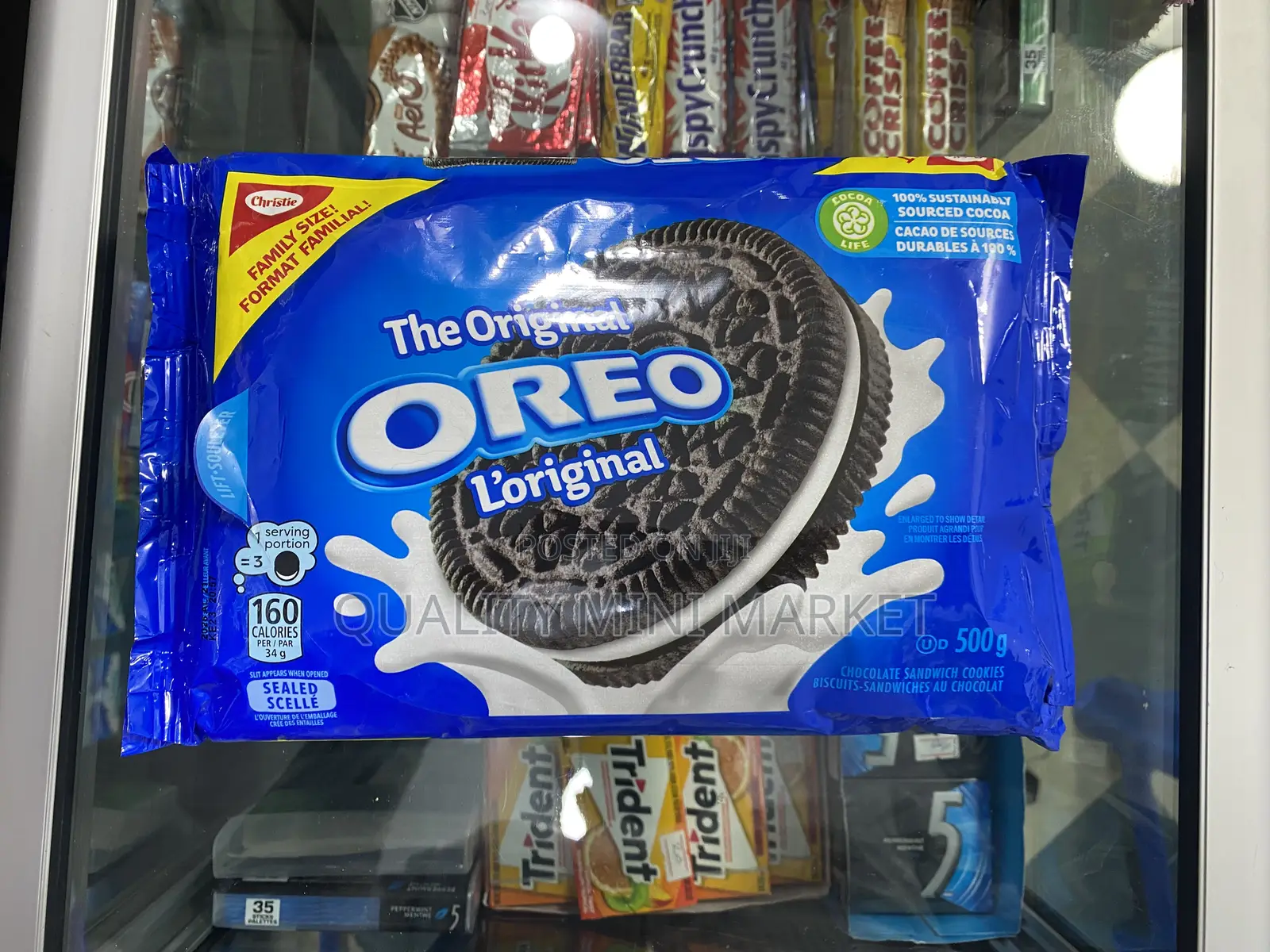 Oreo the Original Chocolate Sandwich Cookies Family Size