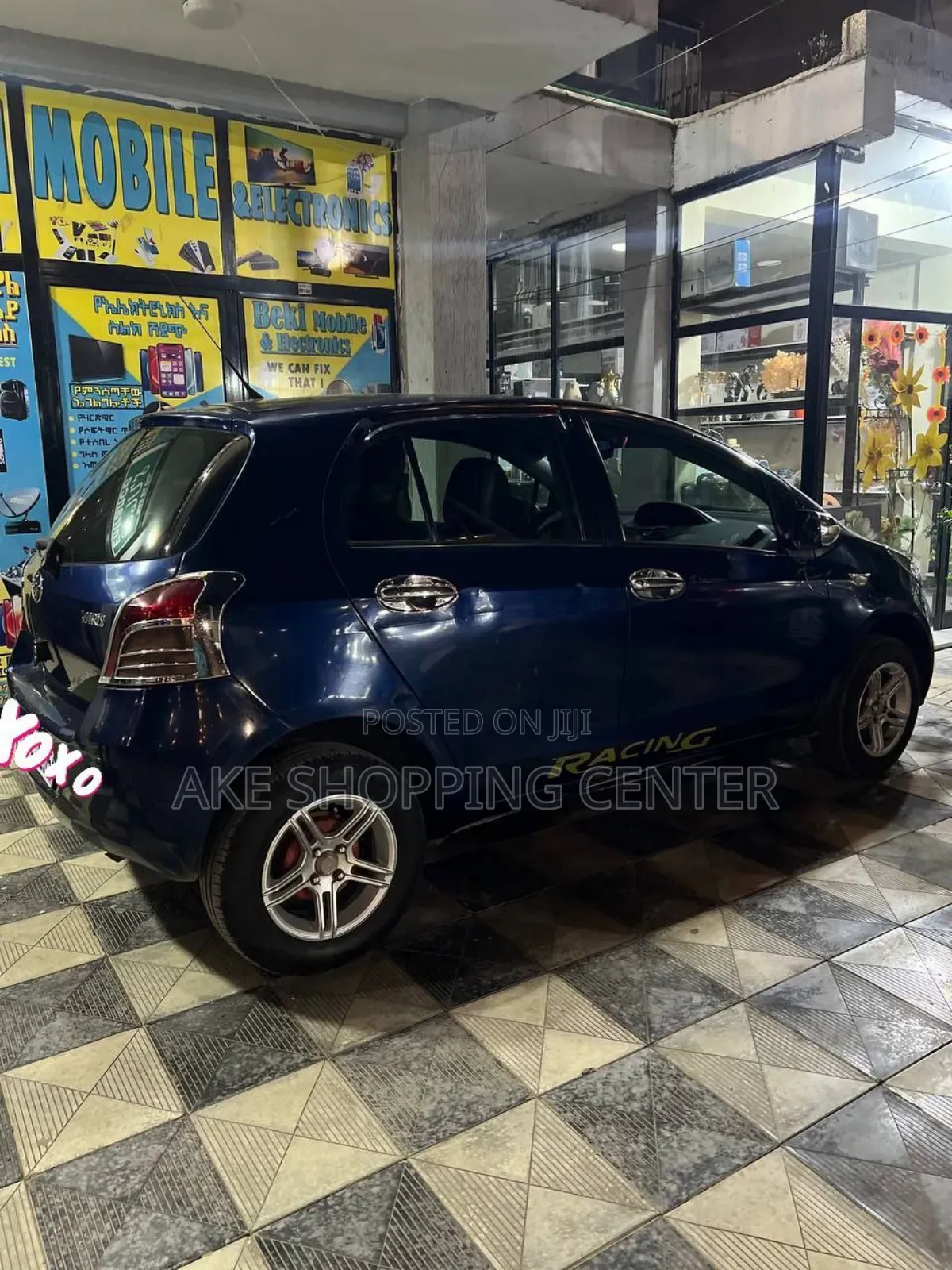 Toyota Yaris 2007 Blue