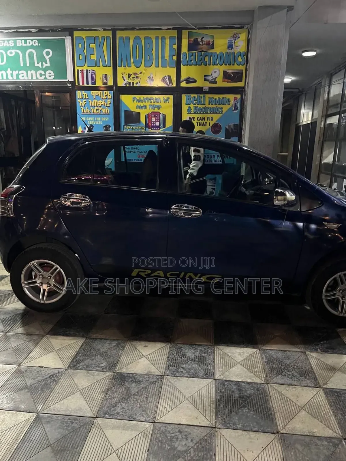 Toyota Yaris 2007 Blue