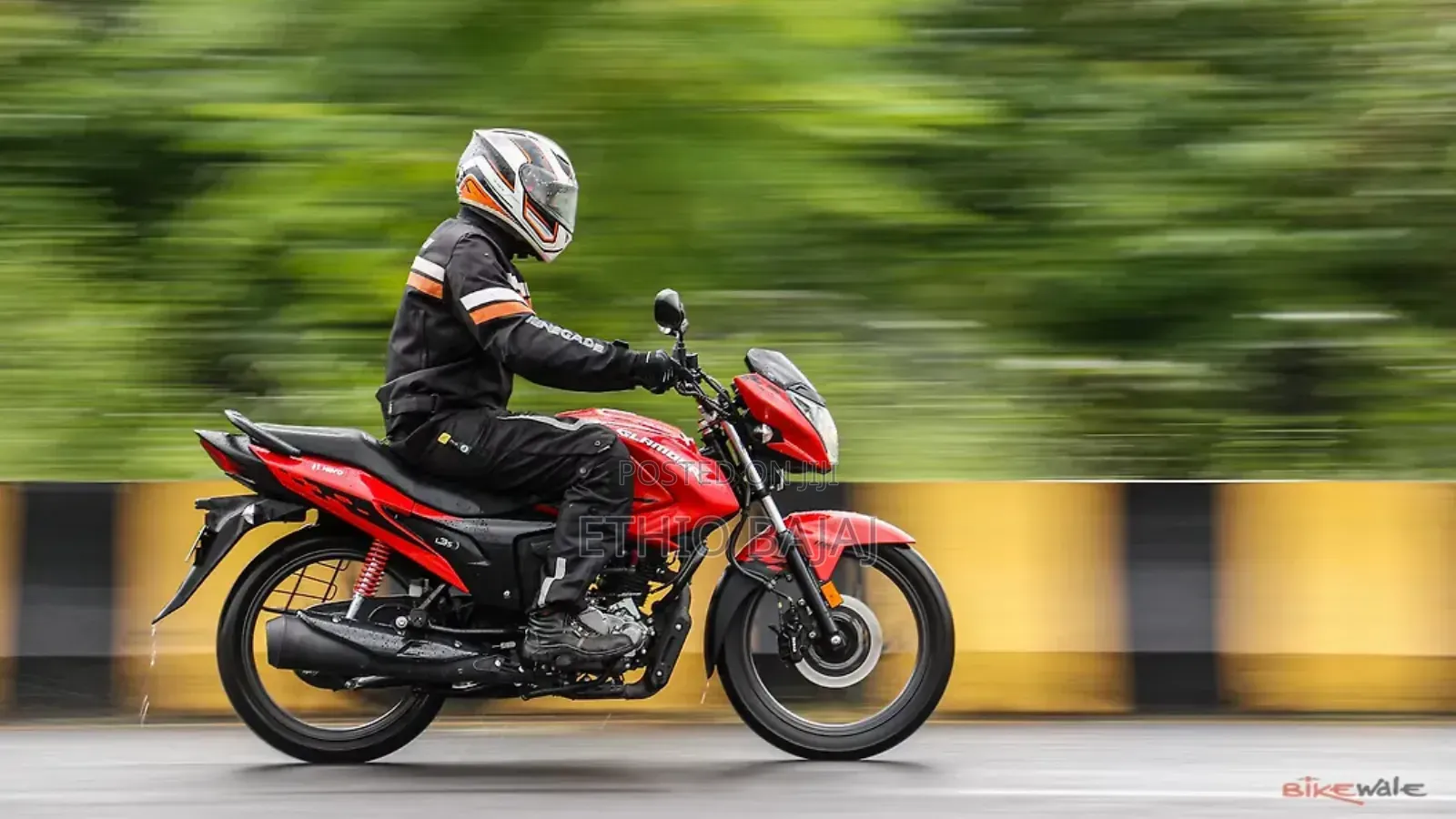 New Hero Glamour 2024 Red