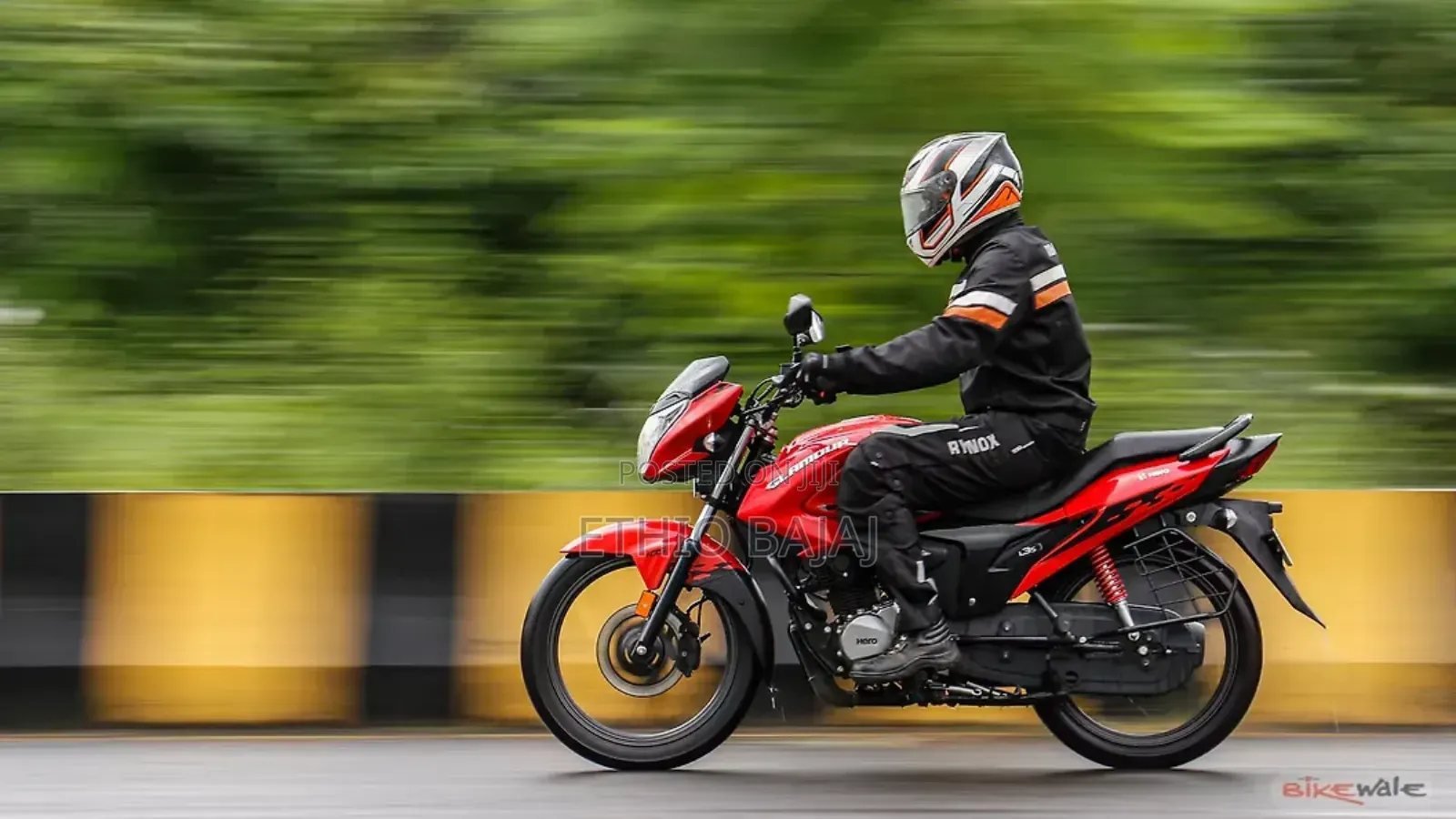 New Hero Glamour 2024 Red