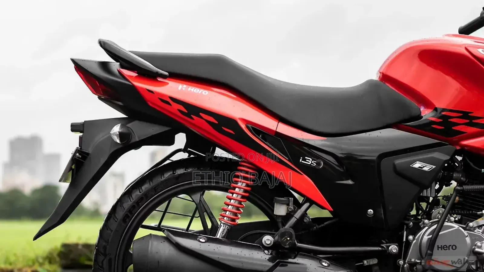 New Hero Glamour 2024 Red