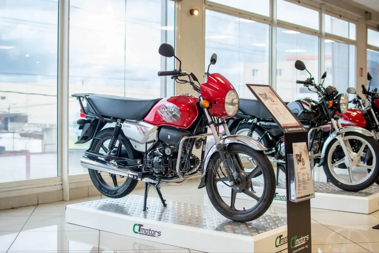 New Hero Hunter 150 2024 Red
