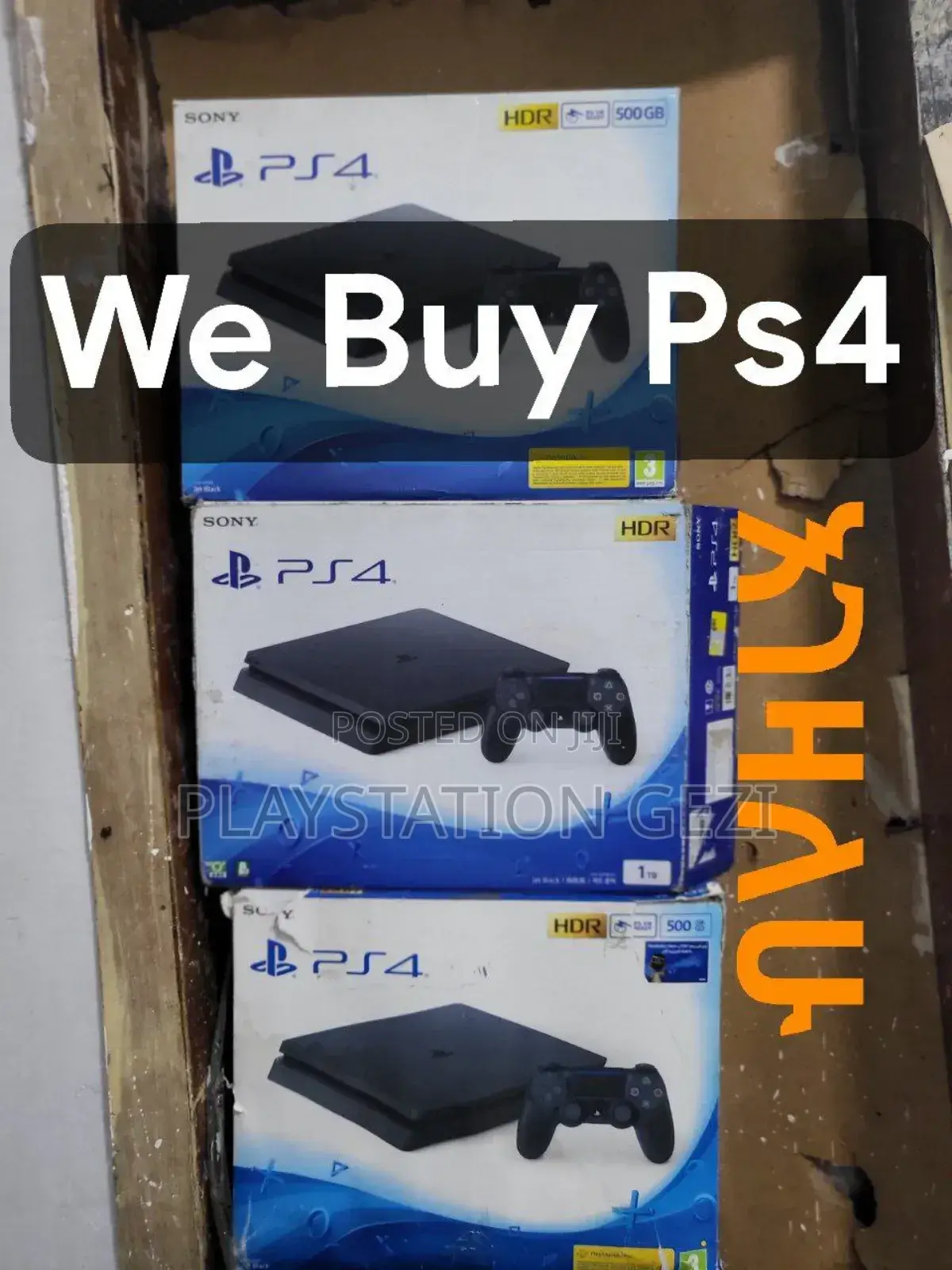 We Buy Used Playstation 4