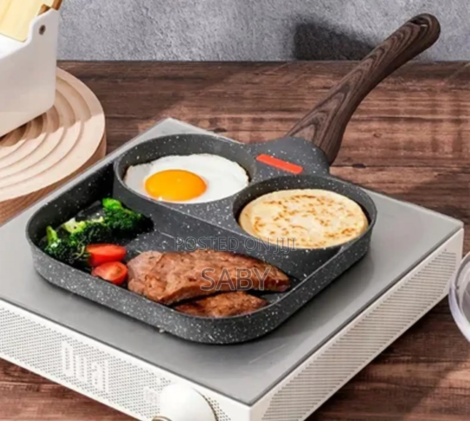 2 Hole Fry Pan