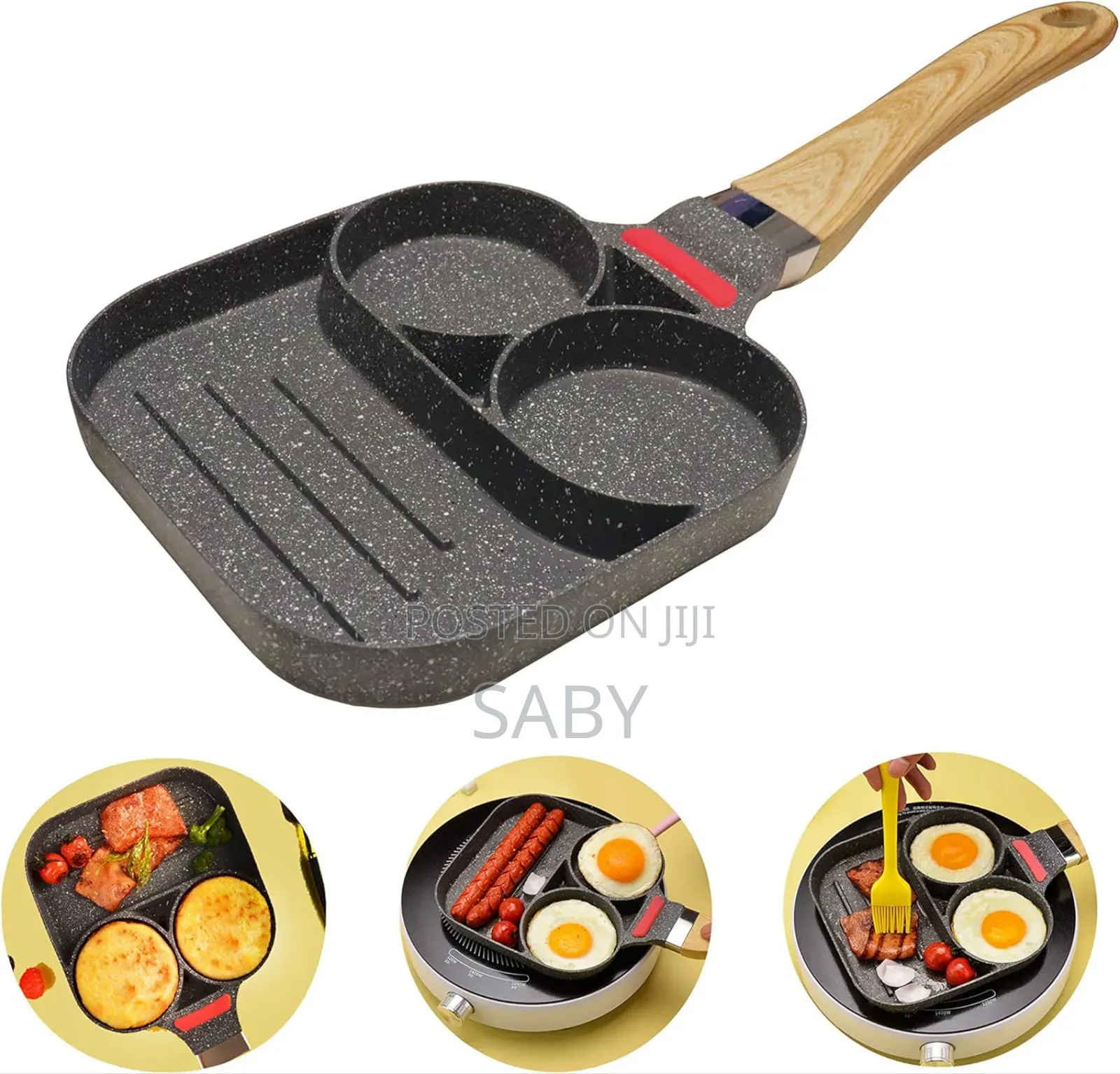 2 Hole Fry Pan