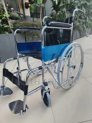 Photo - Very Strong Stainless Wheelchair麻醉wheelchair无我wheelchair考試wheelchair