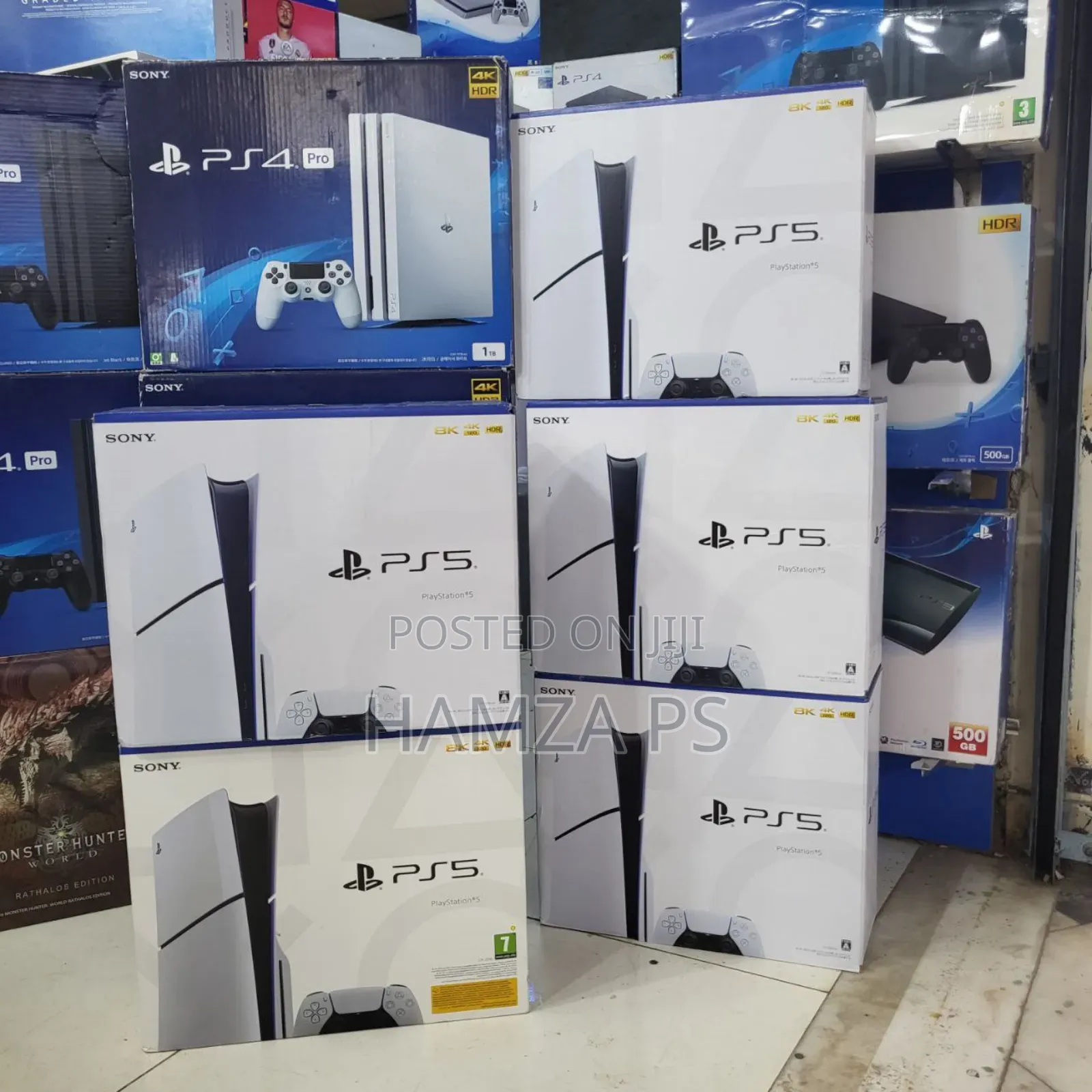 Packed Playstation's From Can Game Store New