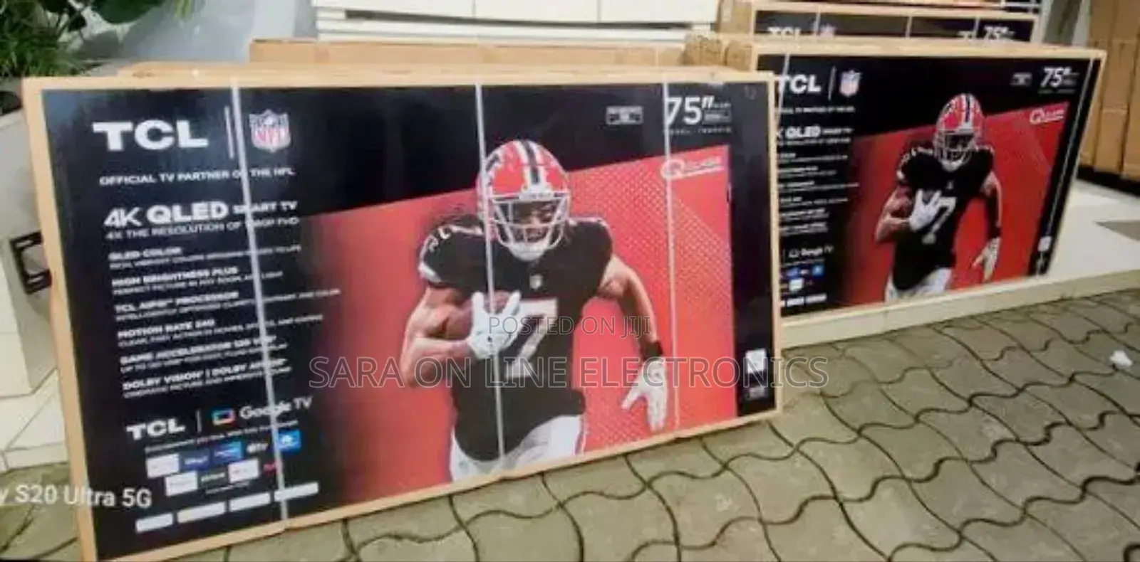 >>Tcl 75" Qled Smart Tv (New 2025) 10year Warranty Free Delivery