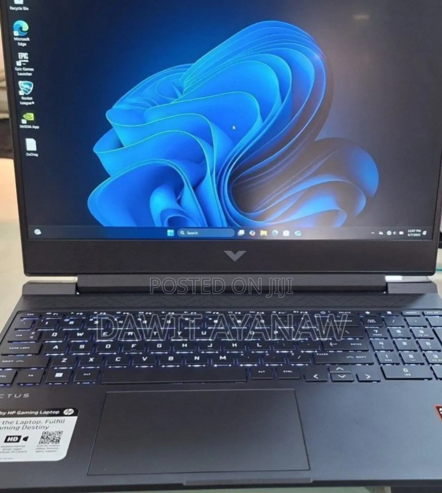 New Laptop HP Victus 16 16GB AMD Ryzen 5 SSD 512GB