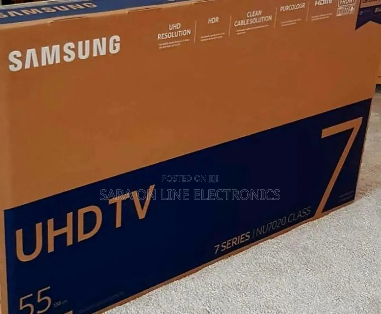 □Samsung 55" Uhd 7series Tv *Free Delivery * 10year Warranty