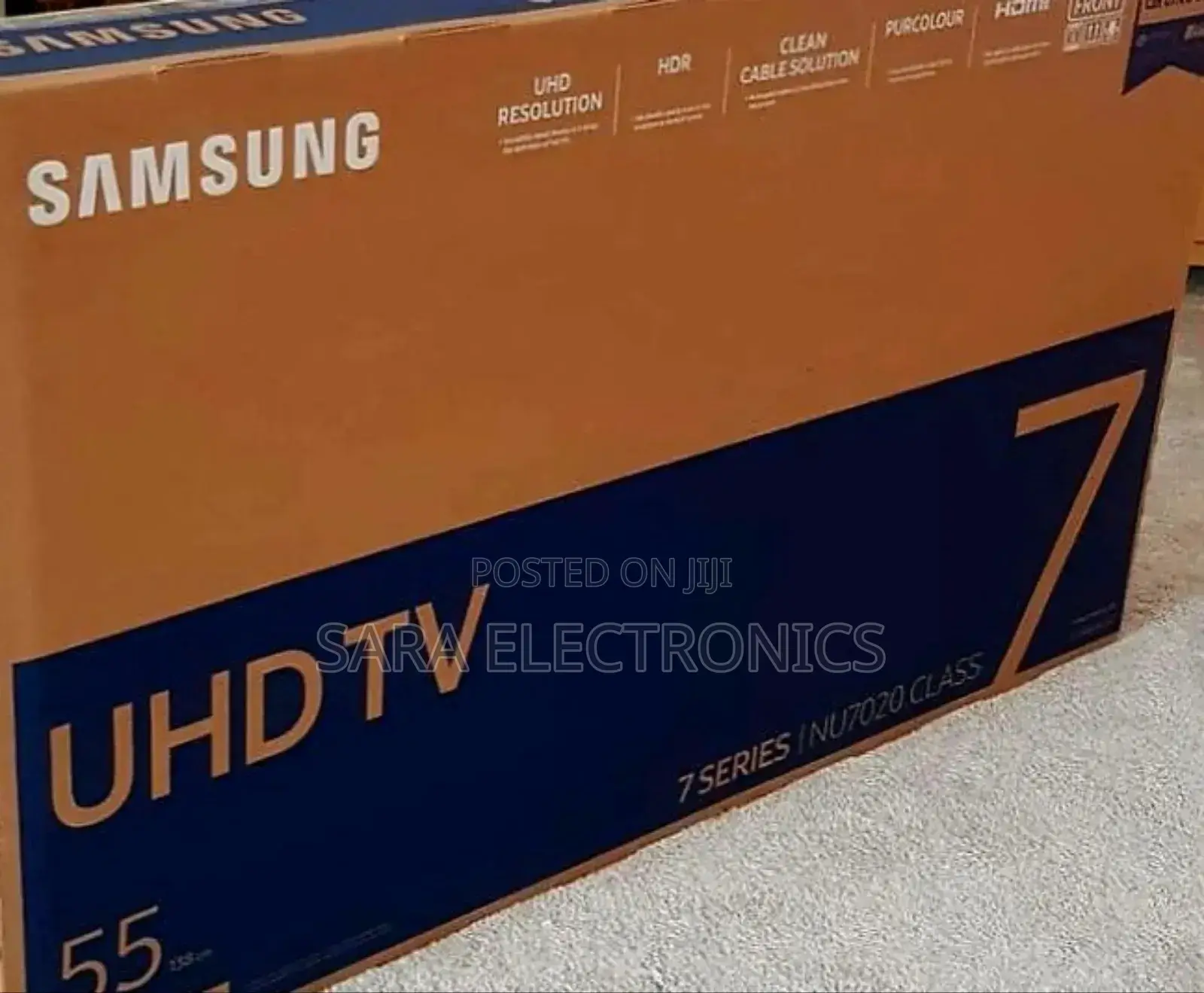 □Samsung 55" Uhd 7series Tv *Free Delivery * 10year Warranty