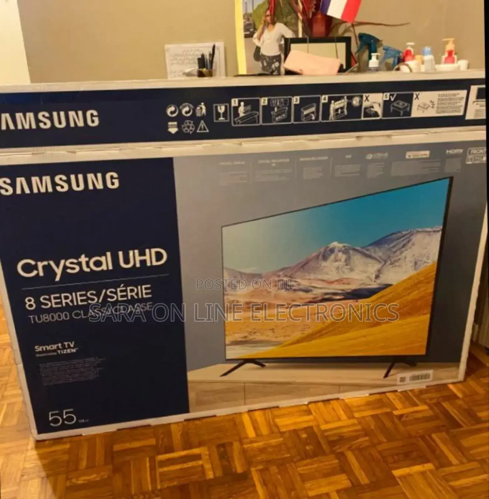 Samsung 55" 8saries Crustal Uhd Tv ◆ Model 2025■Free Delivery