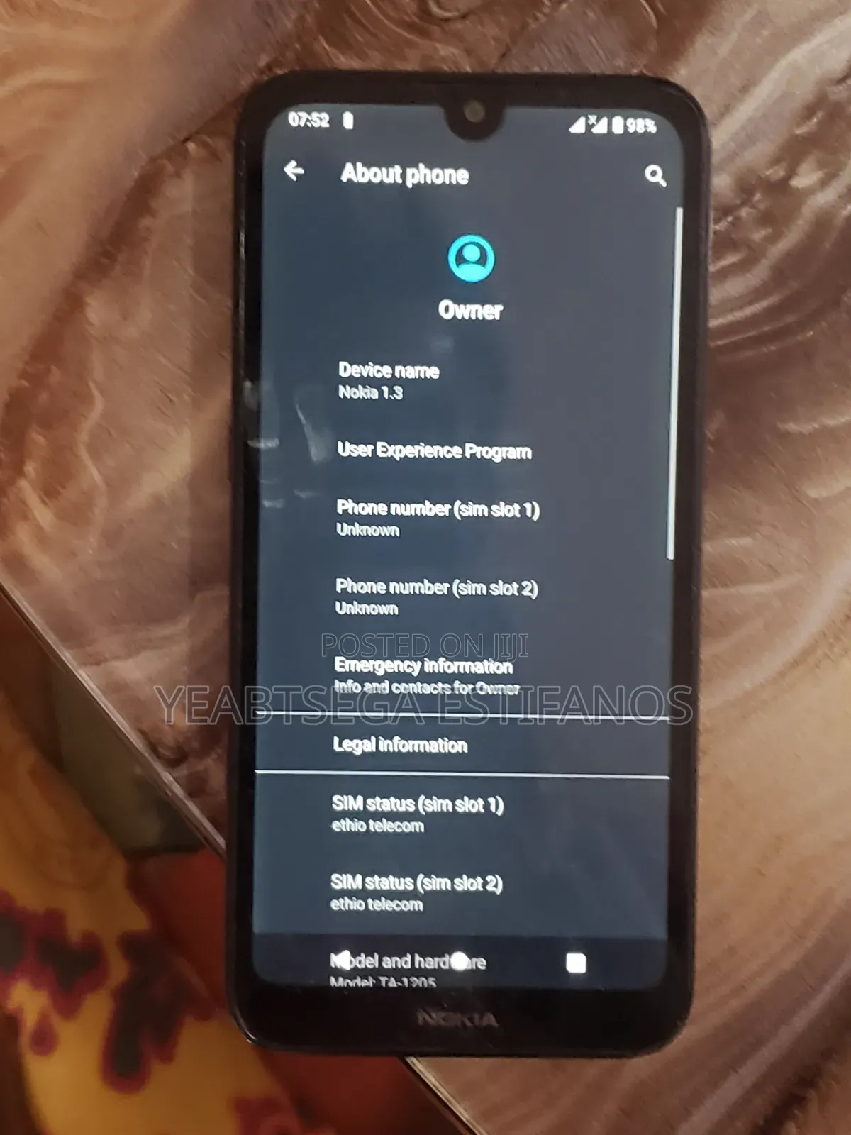 Nokia 1.3 16 GB Black