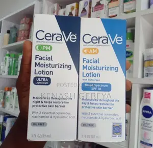 Cerave Am and Pm Facial Moisturizing Lotions