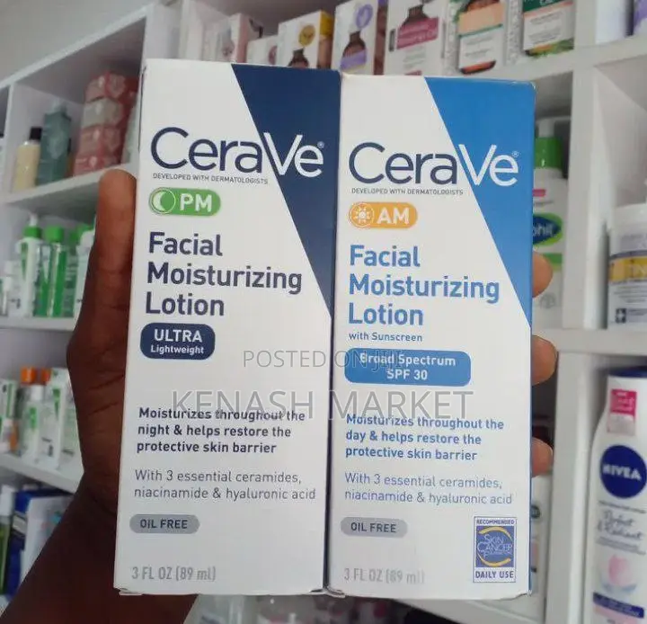 Cerave Am and Pm Facial Moisturizing Lotions