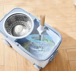 Spin Mop 360° With 4 Wheel