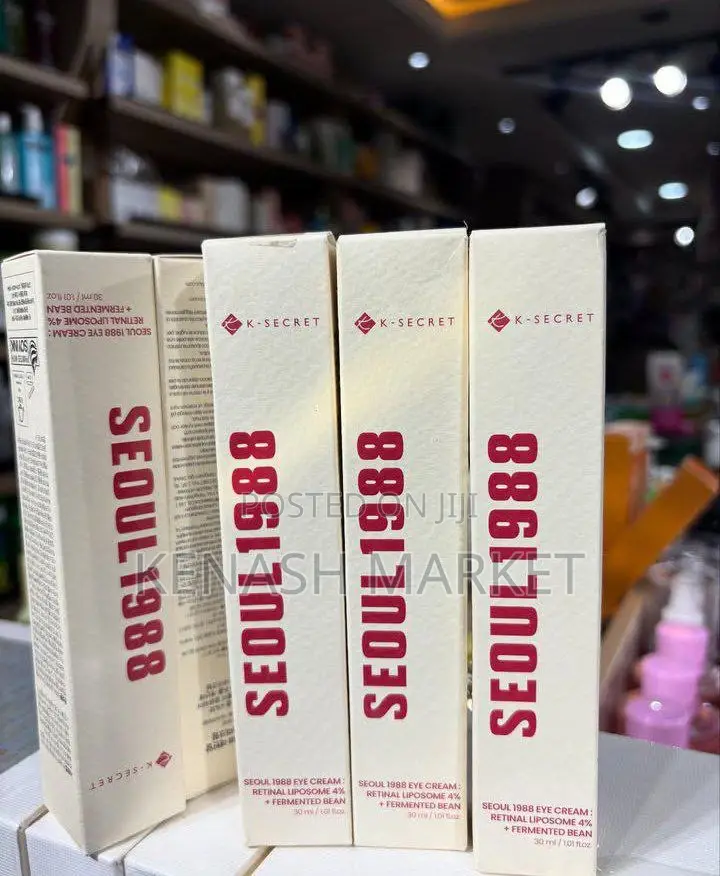 K-Secret Seoul 1988 Eye Cream: Retinal Liposome 4% + Fermented Bean
