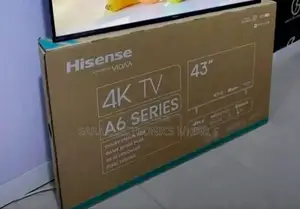 Hisence 43" Uhd A6series Tv [5year Warranty Free Delivery