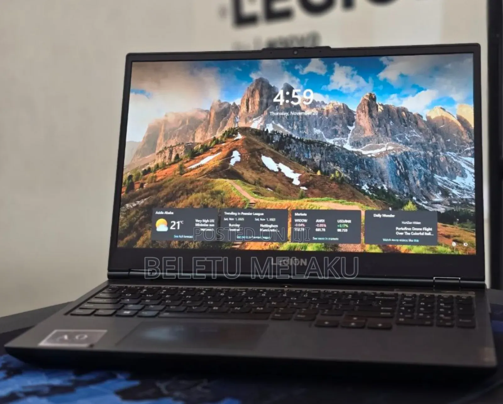 New Laptop Lenovo Legion 5 16GB AMD Ryzen 7 SSD 512GB
