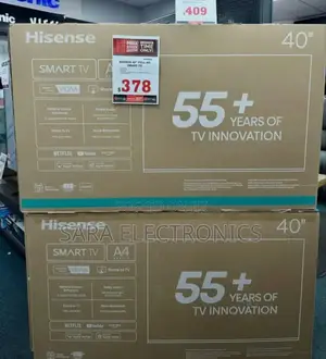 ♤Hisence 40" A4 Saries Uhd Tv ■ Free Delivery 10year Warranty