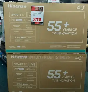 ♤Hisence 40" A4 Saries Uhd Tv ■ Free Delivery 10year Warranty