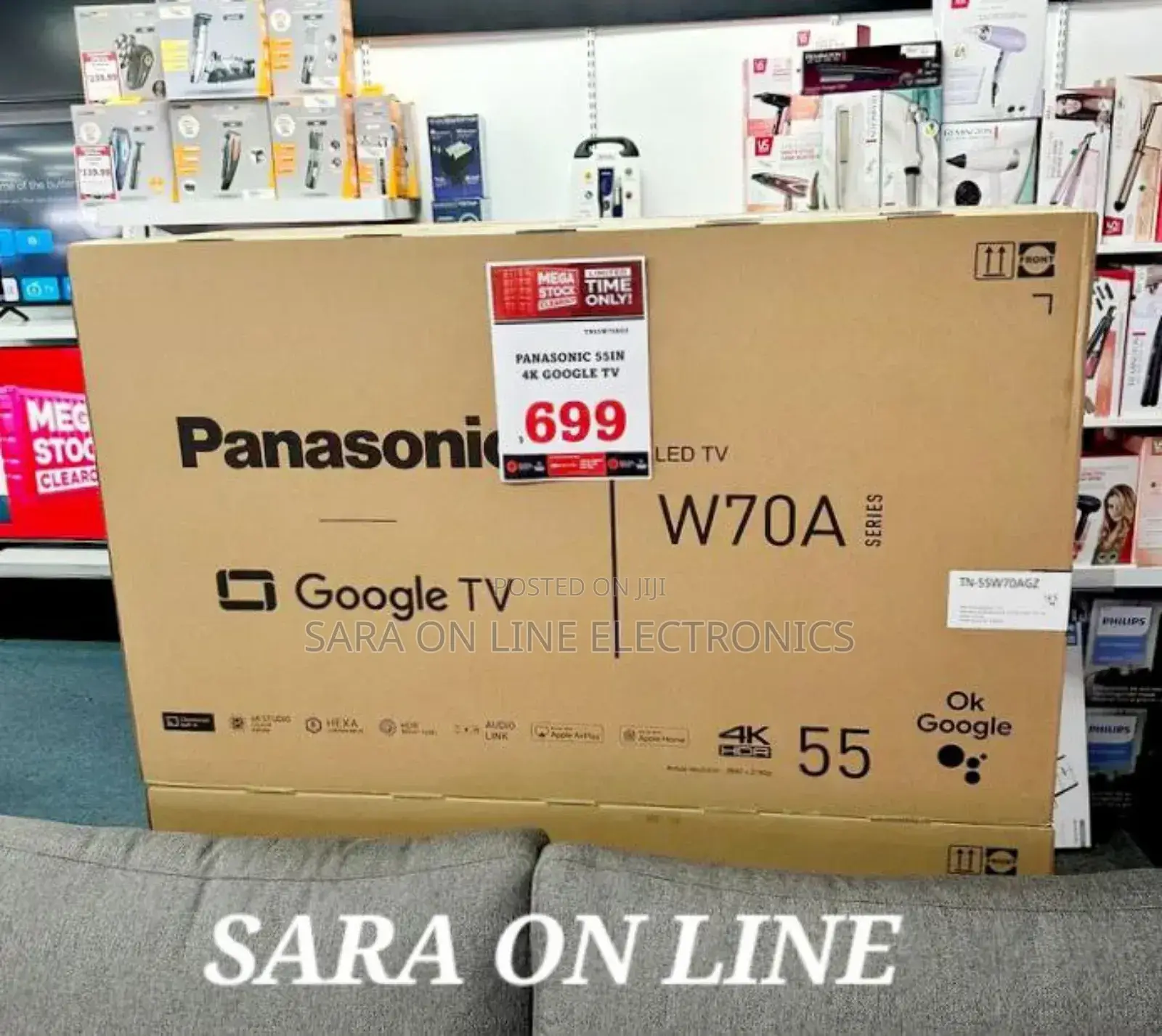 ■Panasonic 55" Google Tv ◆New Model Free Delivery 10year Warranty