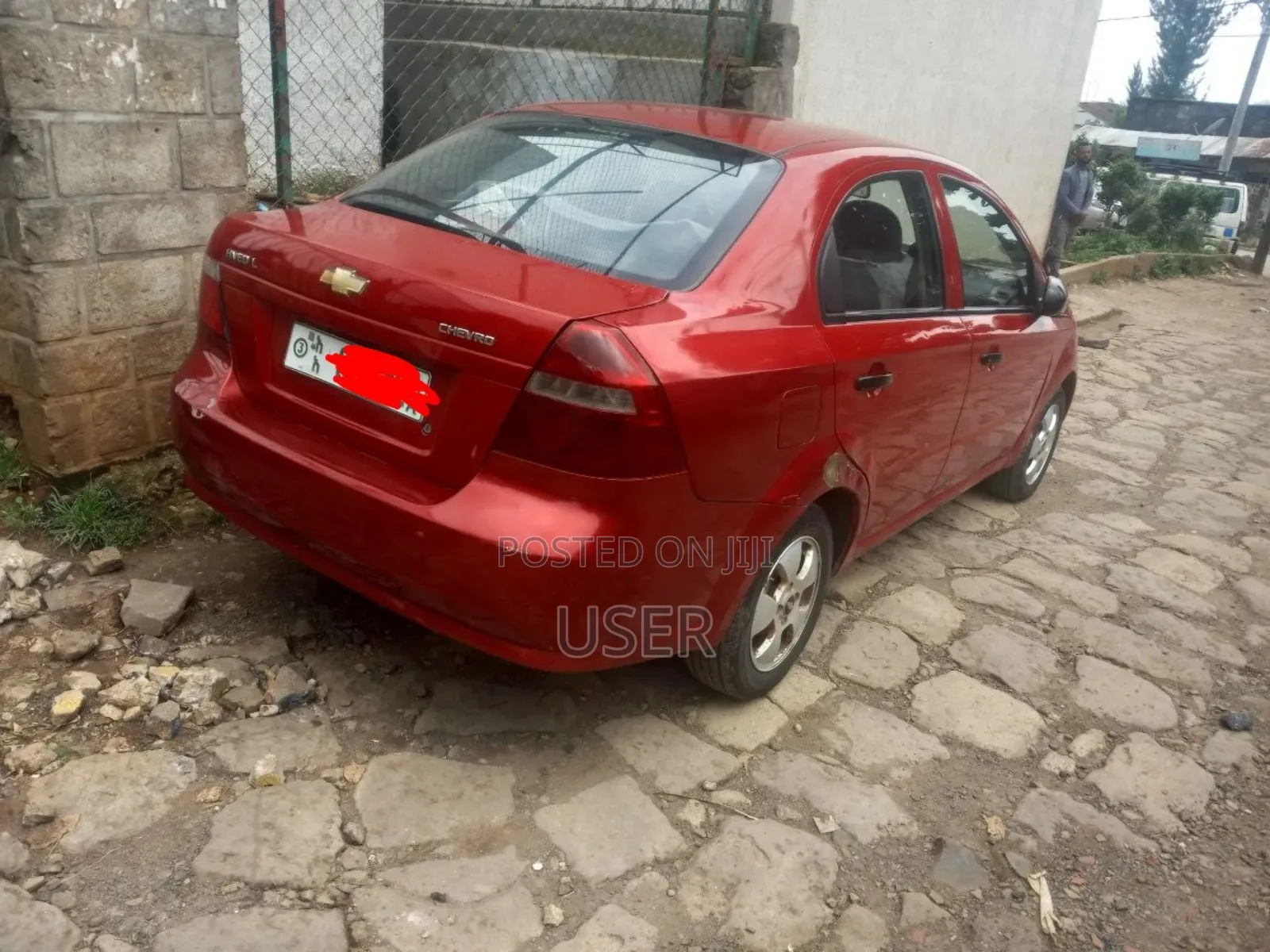 Chevrolet Aveo LS 2011 Red