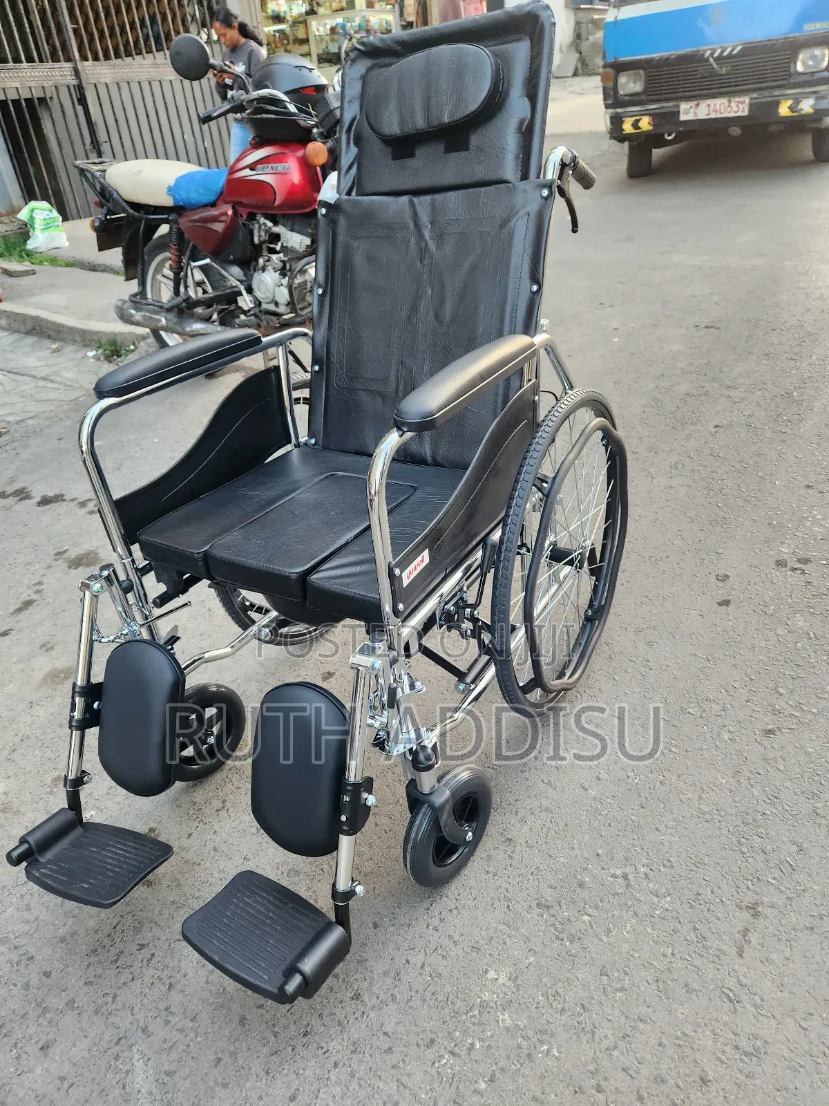 Reclining Black Wheelchair老公wheelchair老闆wheelchair鳵我wheelchair Medical