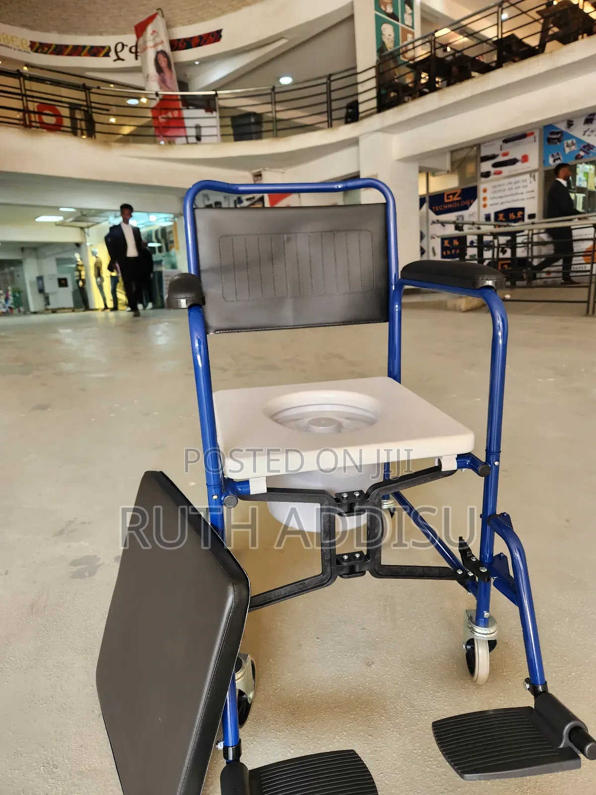 Commode Four Mini Wheels Wheelchair輕微wheelchair三次wheelchair Almunium