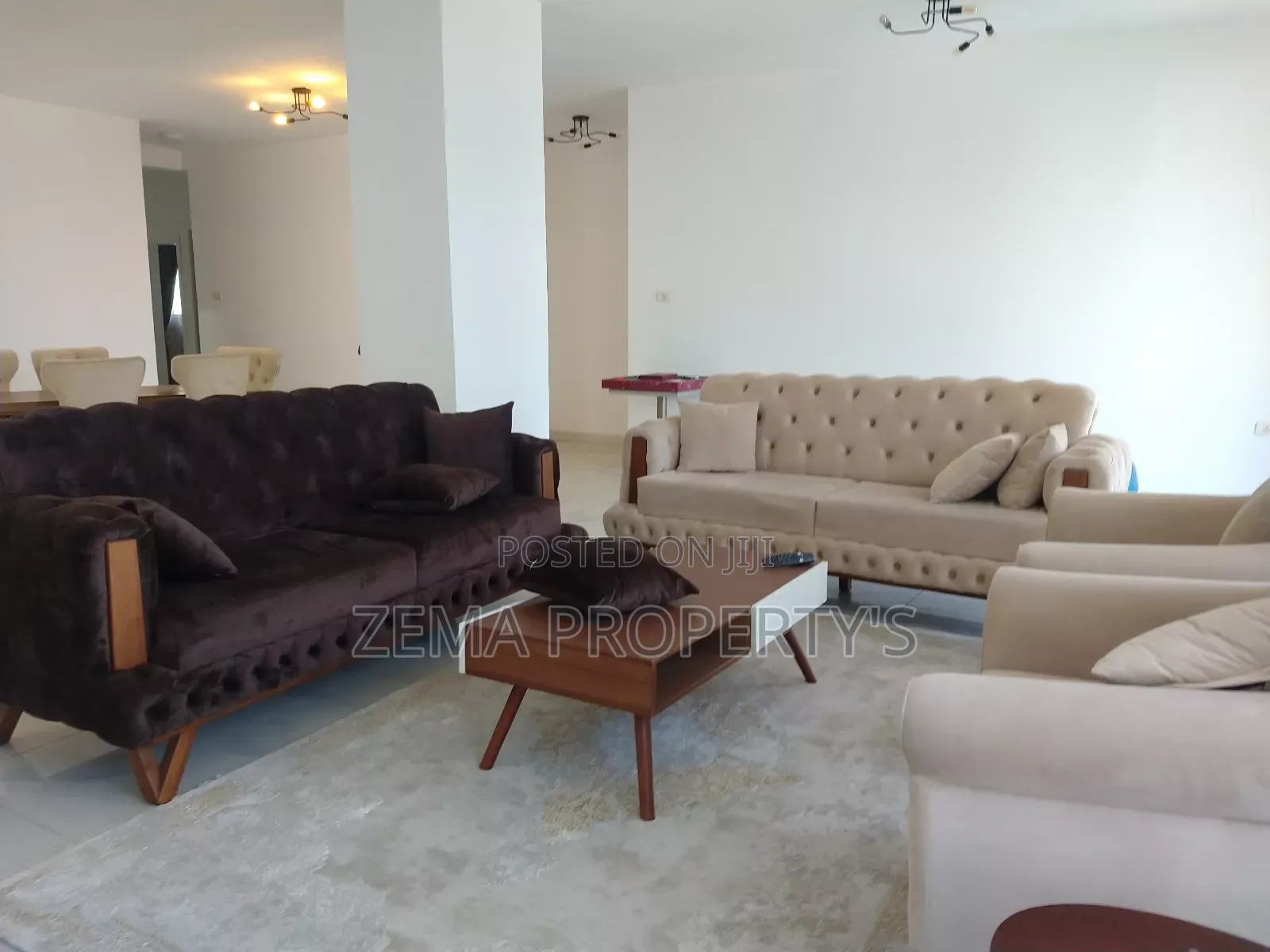Furnished 3bdrm Apartment in Bole for rent