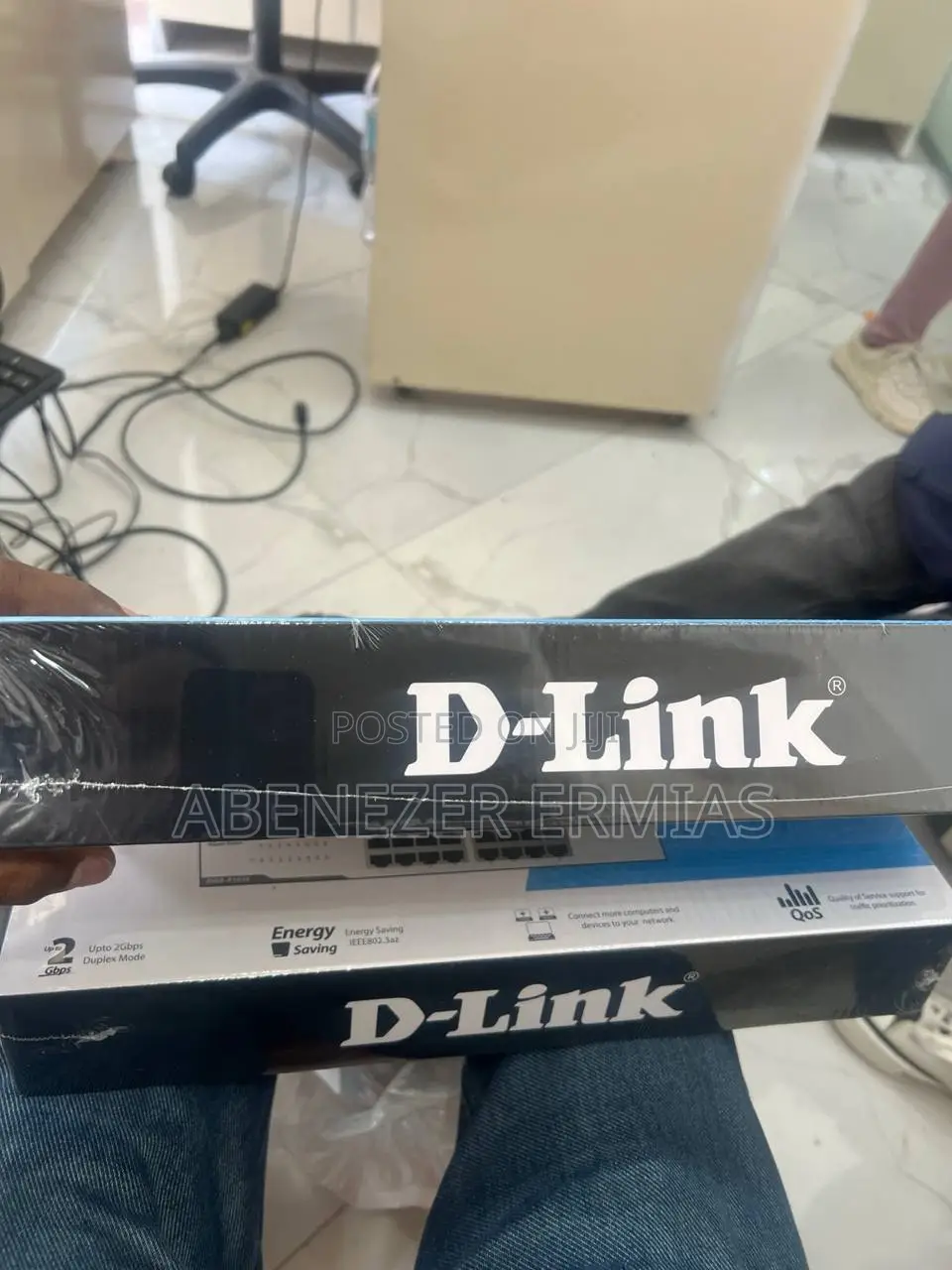 D Link 16 Port Gigabit Switch