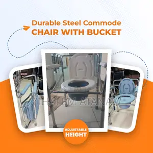 All-in-One Commode Wheelchair – Portable Easy to Use