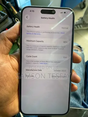 Apple iPhone 15 Pro Max 256 GB Silver