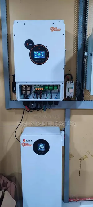 Photo - 5kw Srne Hybrid Inverter + 5.12kwh Lithium Battery – Full Solar Packag