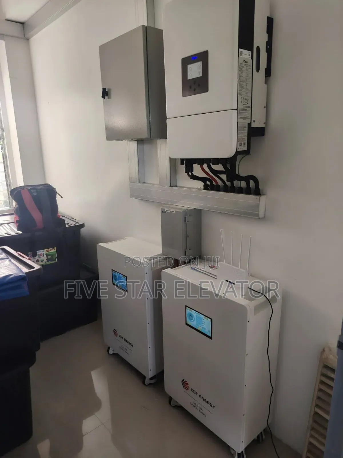 5kw Srne Hybrid Inverter + 5.12kwh Lithium Battery – Full Solar Packag
