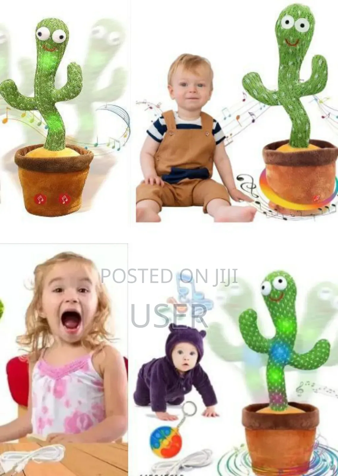 Dancing Cactus Toy