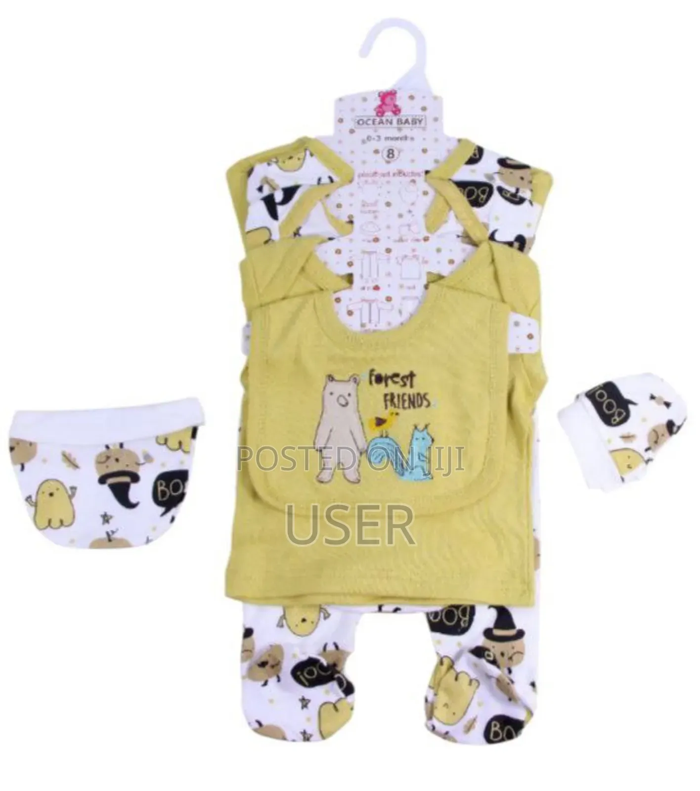 Newborn Baby 8 Pice Package