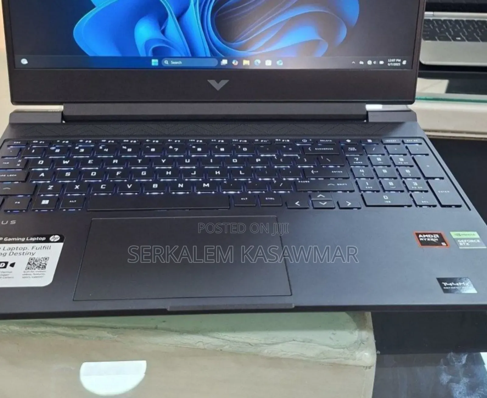 New Laptop HP Victus 15 16GB AMD Ryzen 5 SSD 512GB