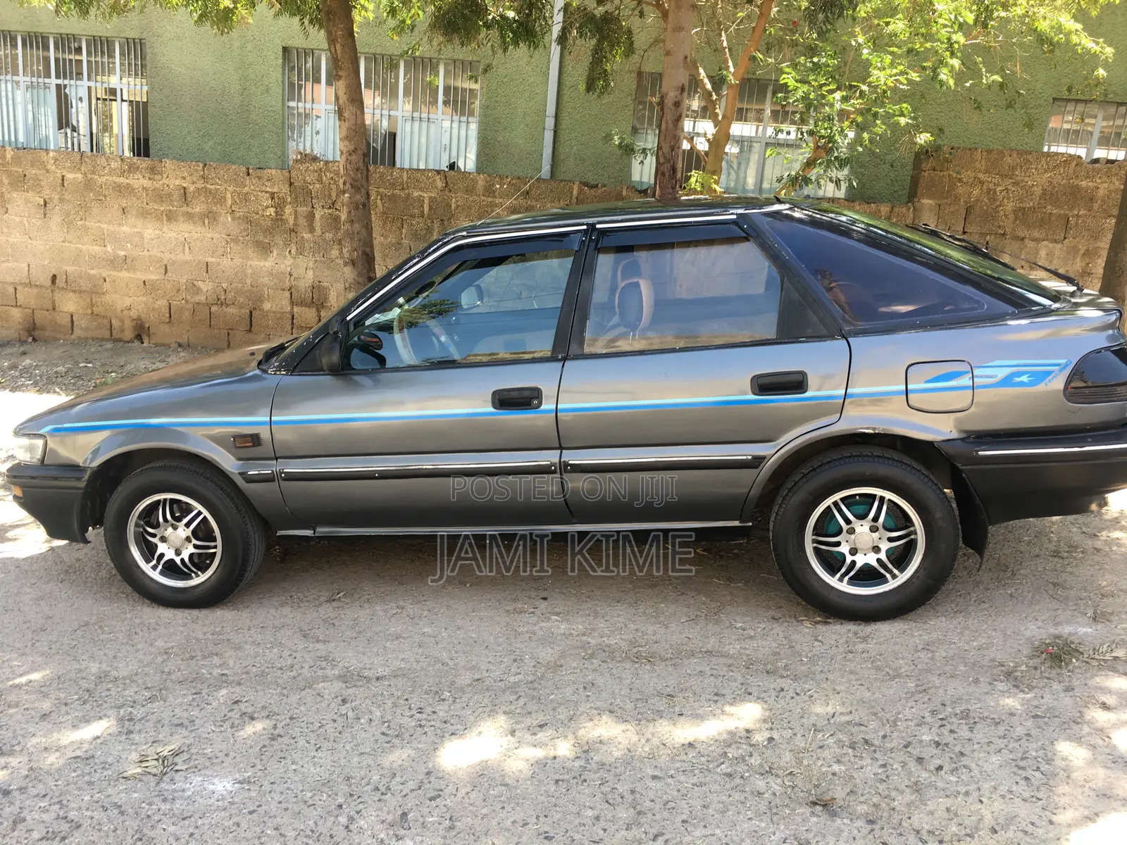 Toyota Corolla Hatchback 1990 Gray